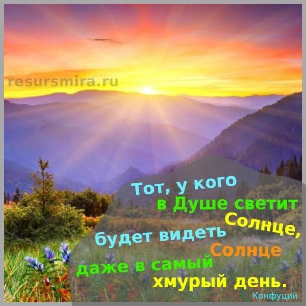 Пусть солнце светит