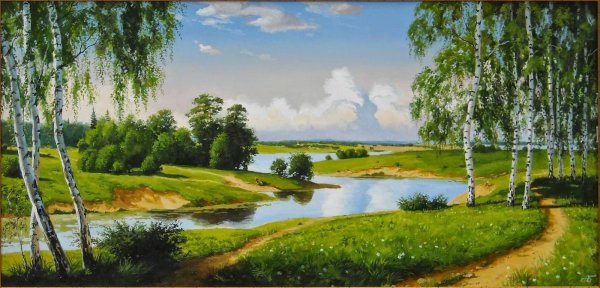 Весенний вечер Есенин