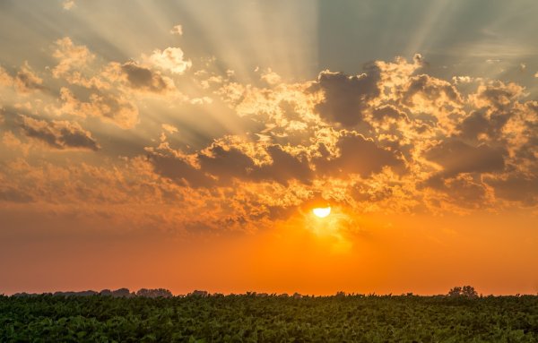 Небо солнце