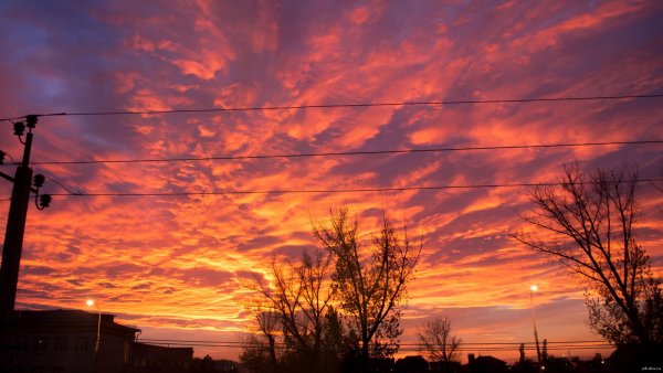 Закат в Краснодаре
