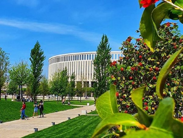 Парк Галицкого в Краснодаре осень