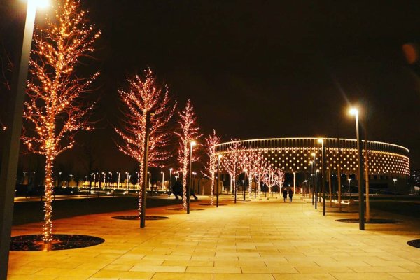 Парк Краснодар зима