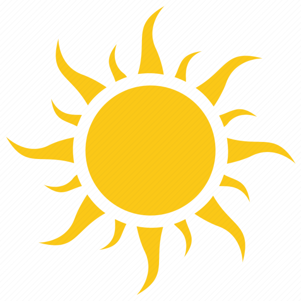 Солнце значок
