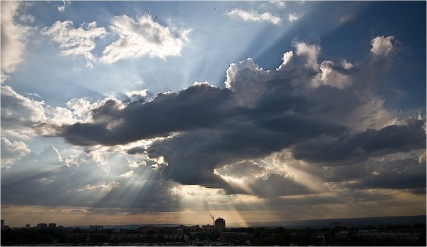 Лучи солнца