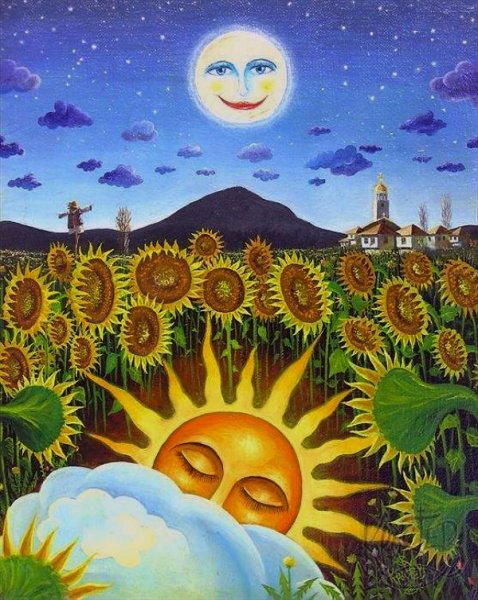 Сказочное солнце