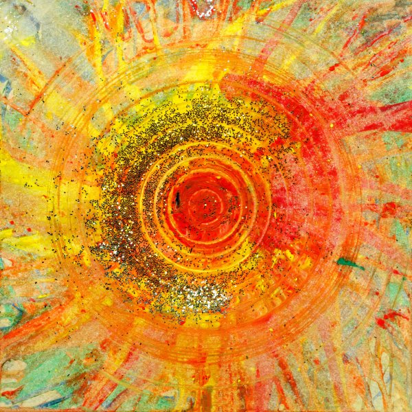 Абстракционизм солнце