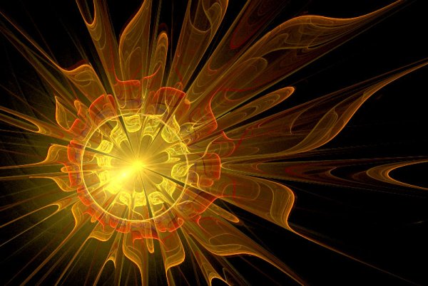 Солнечная абстракция