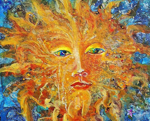 Картина солнце