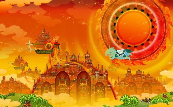 Сказочное царство солнца