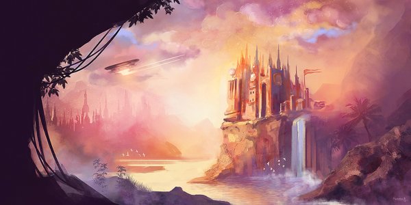 Замок фэнтези