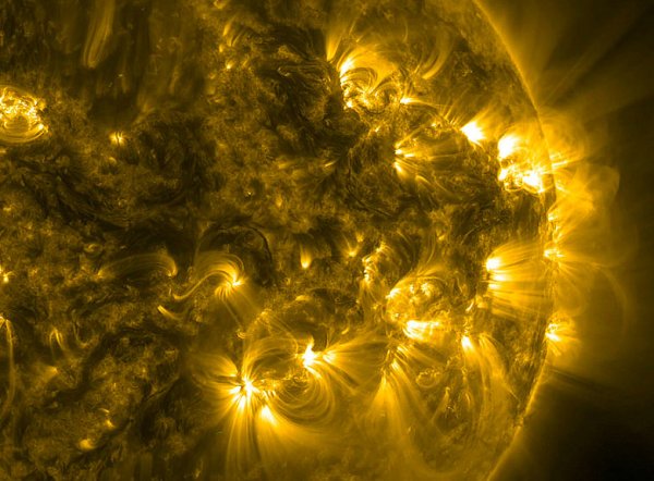 Солнце садится