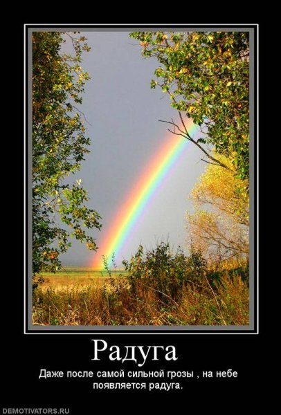 Дождь солнце Радуга