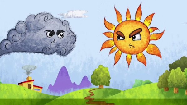 Сказка к.д. Ушинского «ветер и солнце»