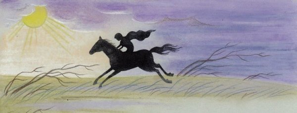 Иллюстрация к сказке Мороз солнце и ветер