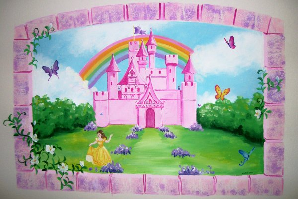 Билибин декорации к опере золотой петушок