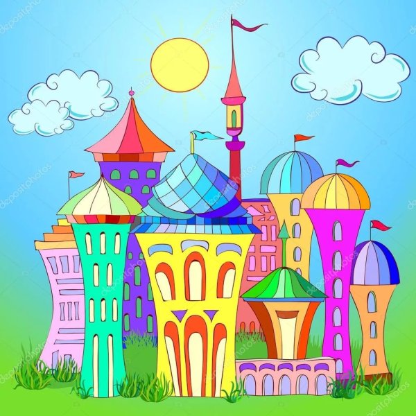 Замок снежной королевы изумрудный город