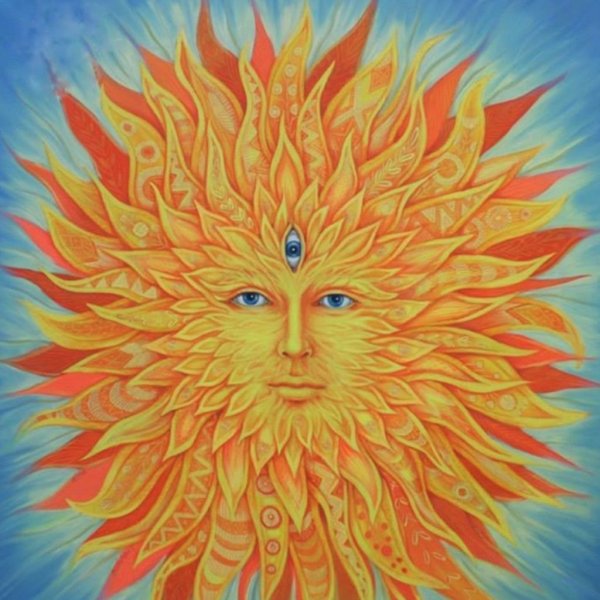 Ярило Бог солнца арт