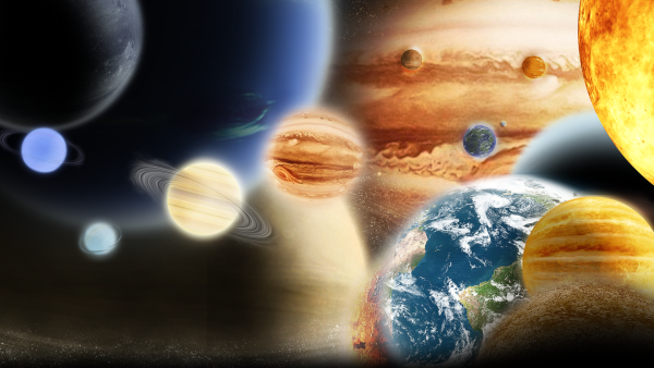 Космос планеты солнечной системы