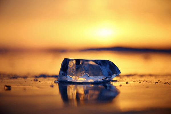 Рассвет сосульки