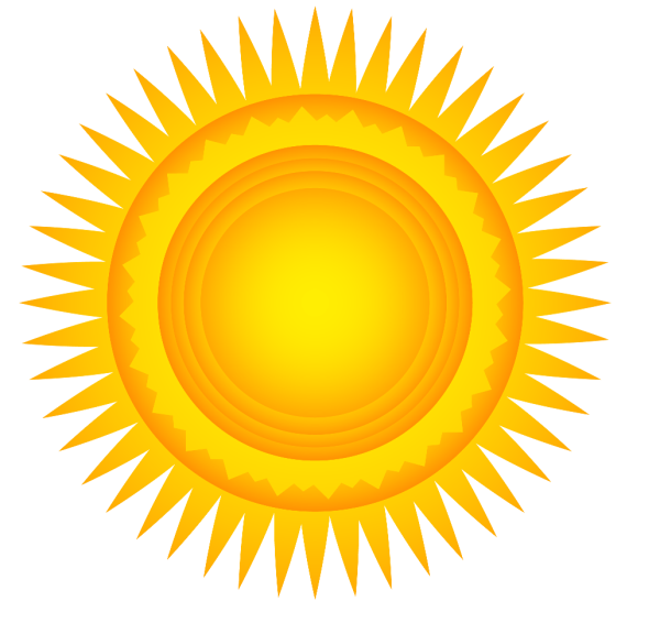 Солнце клипарт