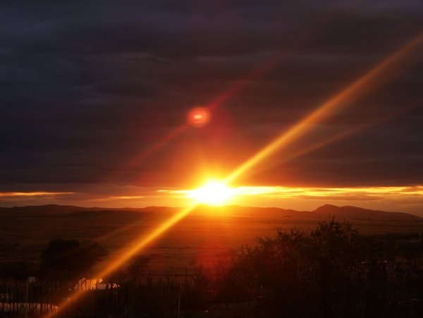 Лучи солнца