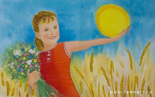 Пусть всегда будет солнце рисунки детей