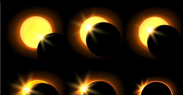 Фазы солнечного затмения
