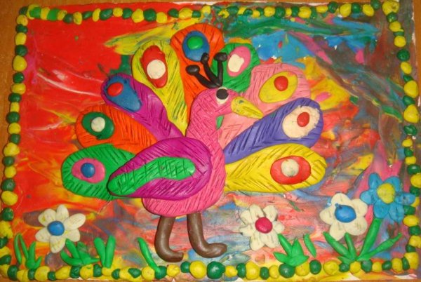 1 Класс технология пластилин Ромашковая Поляна