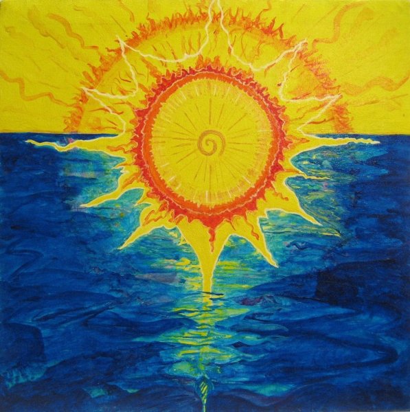 Векторное солнце