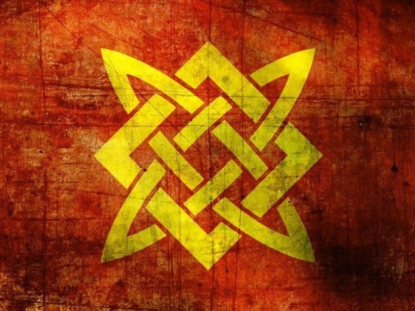 Крест Сварога Алатырь