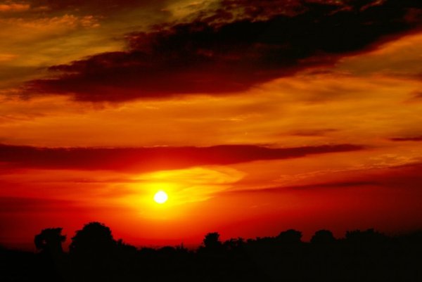 Солнце закатилось