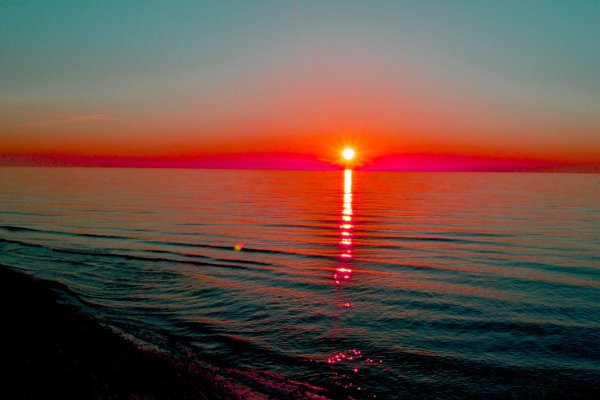 Красивый рассвет