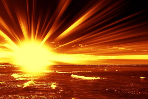 Море солнце
