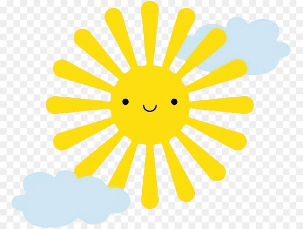 Стикер солнышко