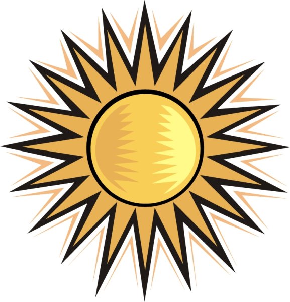 Этикетки солнце