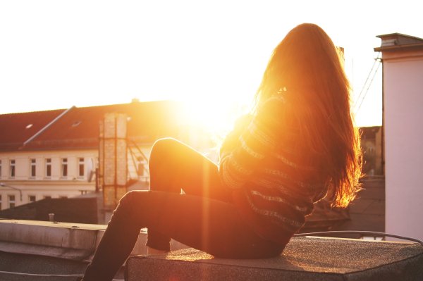 Девушка солнце