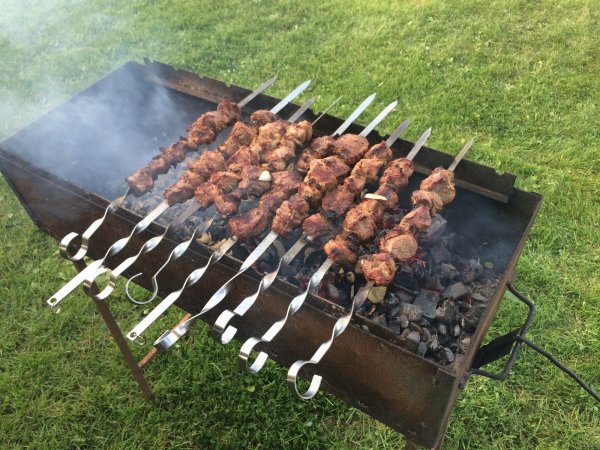 Шашлык с дымком