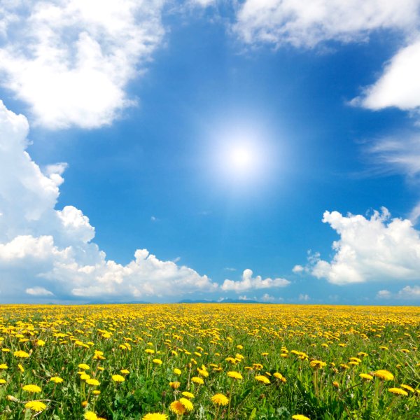 Закат солнца на воде