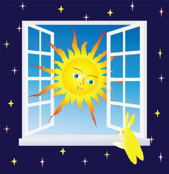 Солнышко на окно