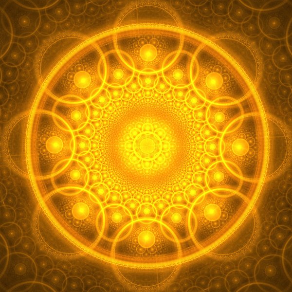 Золотая Мандала Аум