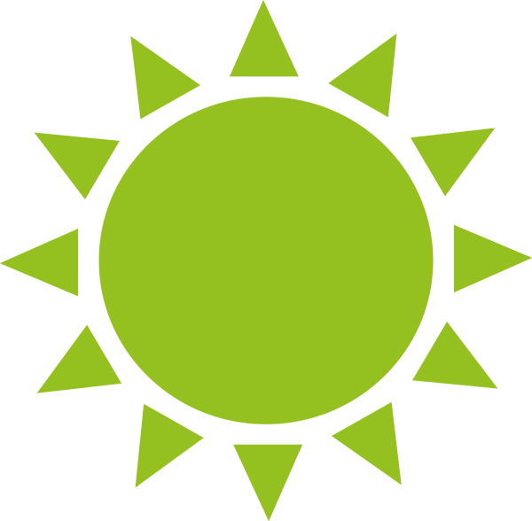 Солнышко на прозрачном фоне