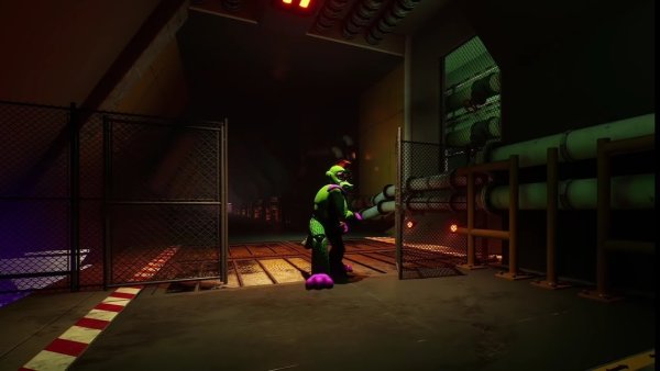 FNAF Security Breach гличтрап