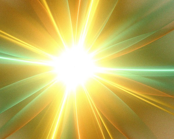 Блик солнца