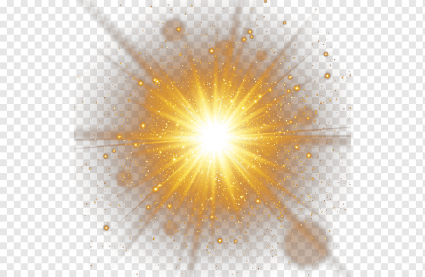 Свечение солнца