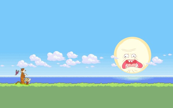 Рик и Морти кричащее солнце