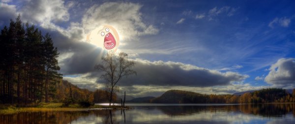 Орущее солнце Рик и Морти