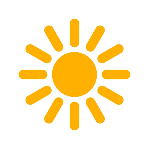 Защита от солнца иконка