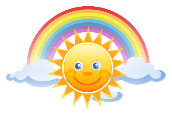 Солнце мультяшное