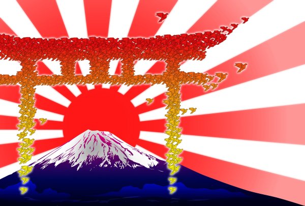 Флаг Японии империи