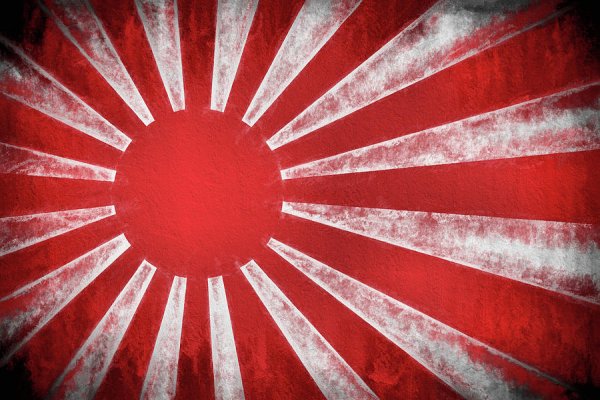 Флаг Японии восходящее солнце